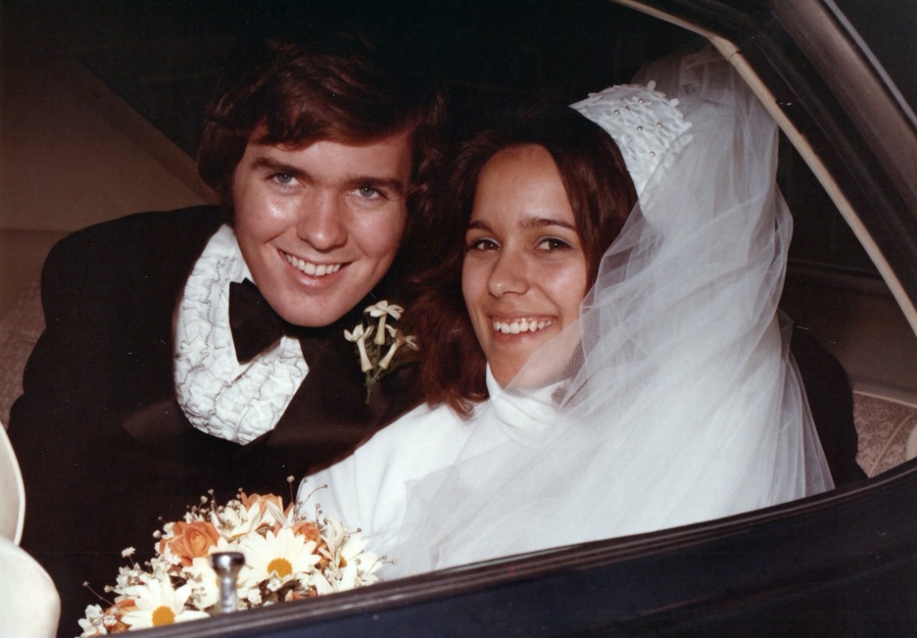 Becky Thatcher and Randy Harris, Mar 31, 1973.
