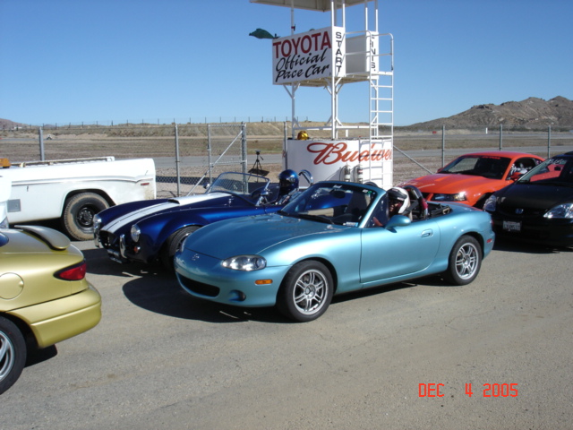 John Welkers 2001 Turbo Miata at Willow Springs in NASA HPDE-3 class.